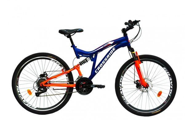 Велосипед 26" Crossride Nitro сине -оранжевый