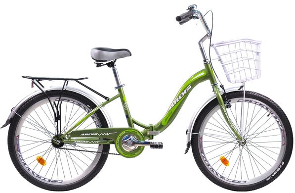 Велосипед 24"Ardis New Fold зелёный