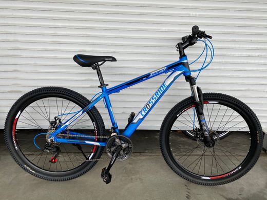 Велосипед 27.5" Crossride Hiland синій