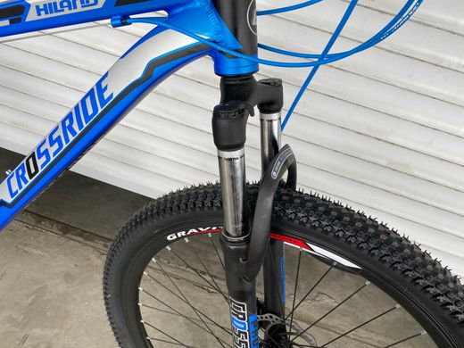 Велосипед 27.5" Crossride Hiland синий